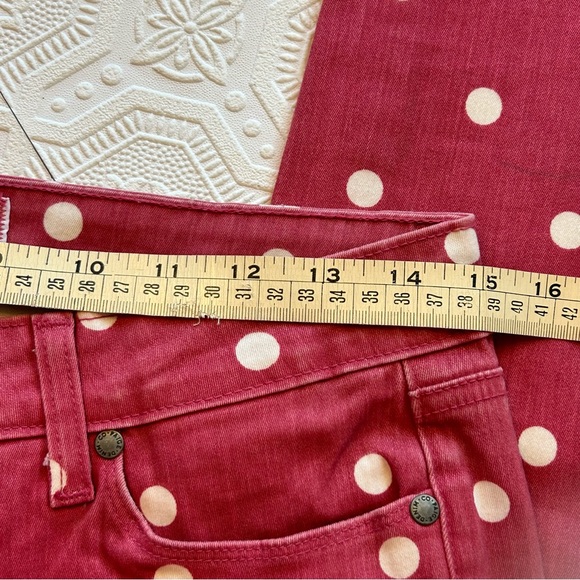 Paige Verdugo Ultra Skinny Polka Dot Jeans Sz 29 Like New - Picture 12 of 16